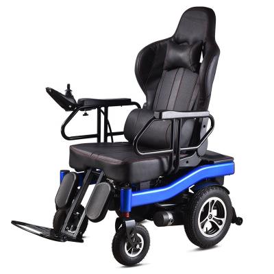 China Convenient High End Ultra Long Lying Full Resistance Electric Wheelchair For Elderly And Disabled People for sale