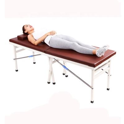 China Modern Portable Foldable Examination Bed Eight-legged Massage Bed For Beauty Salon Facial Bed for sale