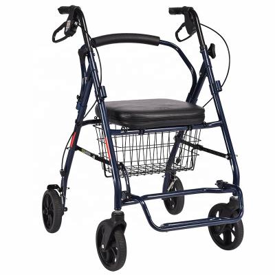 China Convenient High Quality And Lightweight Elderly Disabled Folding Shopping Cart Walker for sale