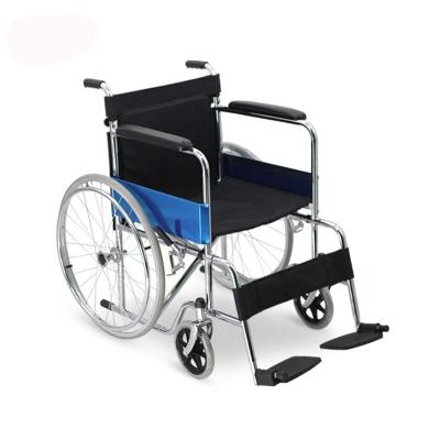 China 809 Manual Comfortable High Quality Portable Foldable Wheelchair Customized Wheelchair for sale