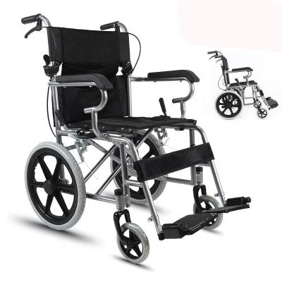 China Top Selling 60cm Multifunctional Transport Commode Lightweight Manual Wheelchair for sale