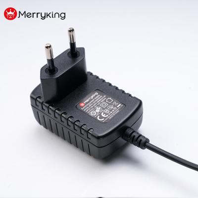 China ABS+PC Wall Mount Socket 5V 9V 10V 12V 15V 24V 500mA 1A 1200mA Flame Retardant Material AC DC Power Adapter for sale