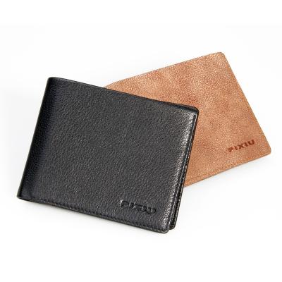 China Men's Fashion Business Card Holder Slim Leather Waterproof Card Holder Wallet for sale