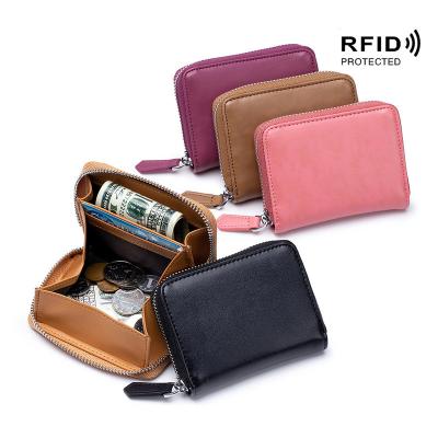 China NATIONAL Card Coin Bags Key Mini Zipper Pocket Genuine Leather ID Card Cute Coin Wallet Purse With Key Chain for sale