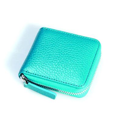 China Fashoion Fashion Mini Gift Small Coin Purse Zipper Purses Women Coin Purse Genuine Leather Coin Holder for sale