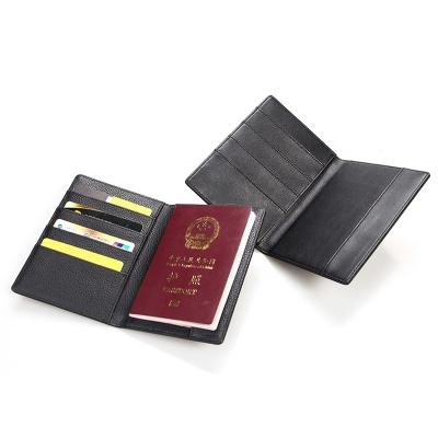 China RFID Socket Wholesale Passport Holder Waterproof Genuine Leather Power Bank for sale