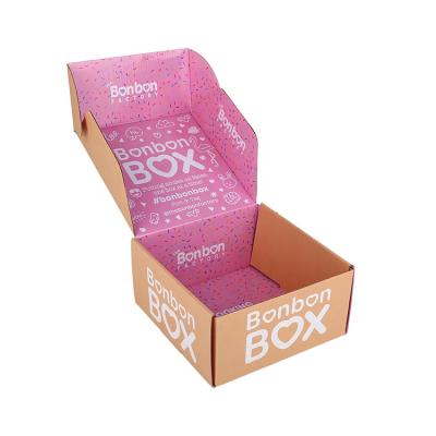 China Custom Packaging Recyclable Corrugated Folding Canton Box Packaging Corrugated Shipping Box for sale