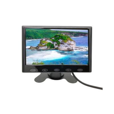 China Hot Selling Multi-Language Amplifier Support Car LCD Monitor Portable LCD Panel 7 Inch for sale