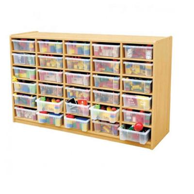 China XIHA Environmental Material Montessori Nursery Guard Furniture Shelves Wooden Organizer Set Toys Baby Montessori Furniture Shelf Storage Cabinet for sale