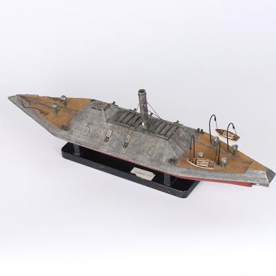 China Art Decor Factory Price Wholesale Battleship Military Army Assemble Resin Model For Collection for sale