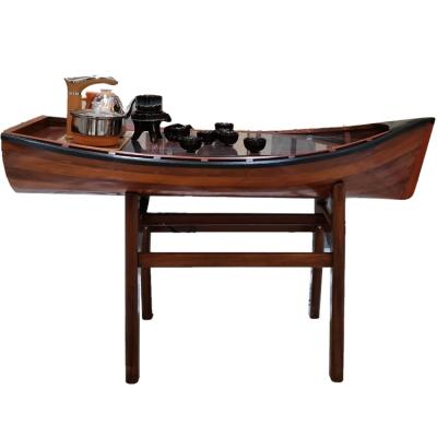 China (Other) Marine Ship Style Adjustable Coffee Table, IN STOCK Fast Delivery Solid Wood Ship Table for sale