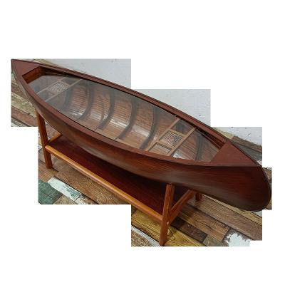 China Other Nautical Canoe Wooden Table and Boating Furniture for sale