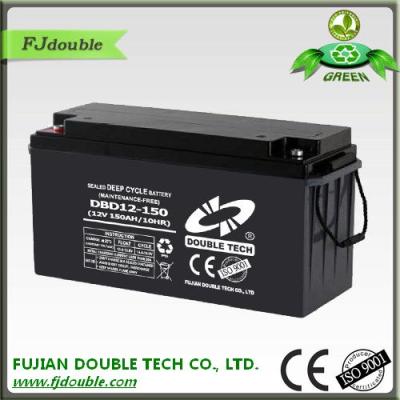 China Cheapest UPS deep cycle air to ground missile maintenance free lead acid battery 12v 150ah for sale