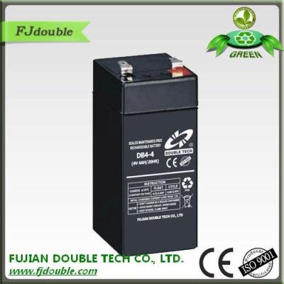 China UPS 4v 4ah Maintenance Free Rechargeable Battery For Electronic Scales for sale