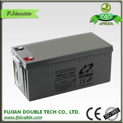 China Maintenance Free UPS 12v 200ah Gel Accumulator High Pot For Solar for sale