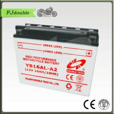 China YB16AL-A2 Motorcycle / Scooter Motorcycle Battery (12V 16AH) With High Performance for sale