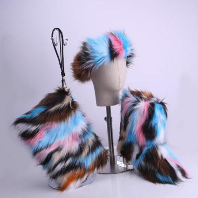 China Factory direct wholesale fur boots bulk massage fur boots and purse women's shoes snow boots for sale