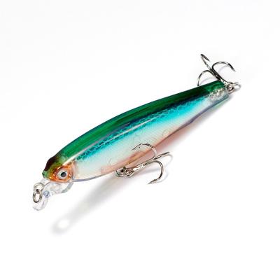 China Wholesale ABS Plastic In Minnow Wobbler Running Wobbler Fishing Lure Jerkbait Fishing Lure Wobbler Culter Alburnus Artificial Floating Trout Floating Bait for sale