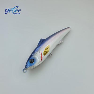 China ABS Plastic High End Fishing Lures 160mm Top 58g Water Floating Pencil Baits Artificial Hard Sea Bass Artificial Bait Trolling Saltwater for sale