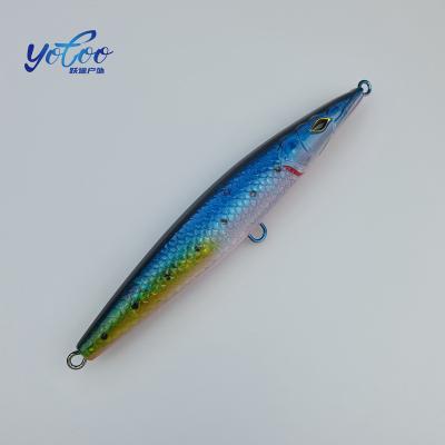 China ABS Quality Topwater Hard Plastic Goods Pencil Customized 90mm/110mm/130mm/150mm Lure Pencil Bait Hard Lures for sale