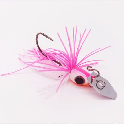 China Wholesale 5 Colors Durable Fishing Lure Bait Spinner Jig Rubber Skirt For Outdoor Fishing Activity for sale