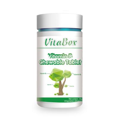 China Runde komplexe Tablets des Rauten-Vitamin-B werden Haut verbessern Anämie weiß zu verkaufen