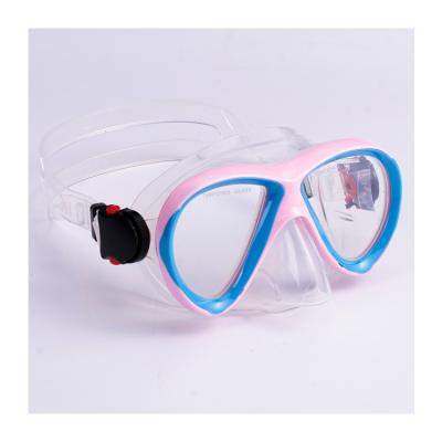 China Snorkeling Snorkeling Mask Sea Dive Mask Kids Anti-fog Dive Mask High End Silicone High End Good Quality Strap for sale