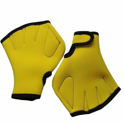 China Adjustable Straps Swimming Paddles Hotsale Hand Paddles None Adjustable Strap Training Web Fins Web Frog Swim Stitching Good Wiping Gloves for sale