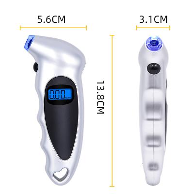 China Car Tool 150 PSI 4 Settings Digital Tire Gauges for Car Truck Bicycle with Backlit LCD Display and Non-Slip Grip Tire Pressure Gauge for sale