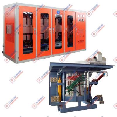 China IGBT transistor Steel Shell Melting Furnace High Safety Short Melting Time for sale