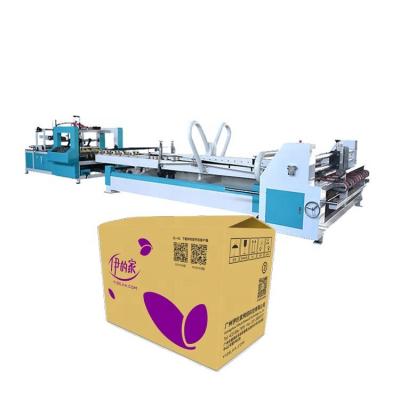 China Other Manufacturers Direct Selling Semi-automatic Folding Forming Card Box Making Gluing Machine for sale