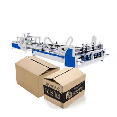 China Other Speed ​​Adjustable Small Carton Gluing Machine Multi Function Carton Glue Machine for sale