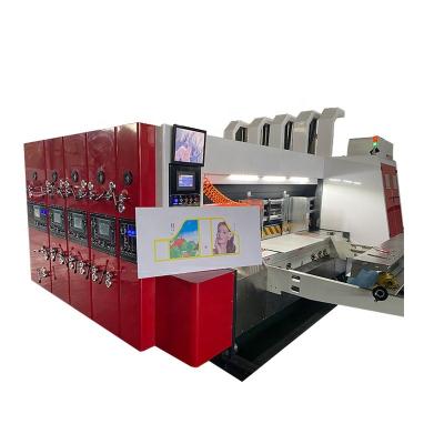 China Universal Line Separating Pressing Machine Making High Quality Corrugated Cardboard Boxes for sale