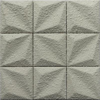 China Parquet Matt Bathroom Wall Tiles Cement Floor Square Shape Slab for sale