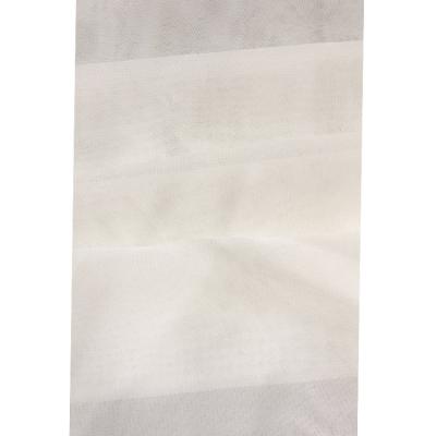 China QUICK DRY Best Selling Plain Customized Stretch White Chiffon Chiffon Fabric for sale