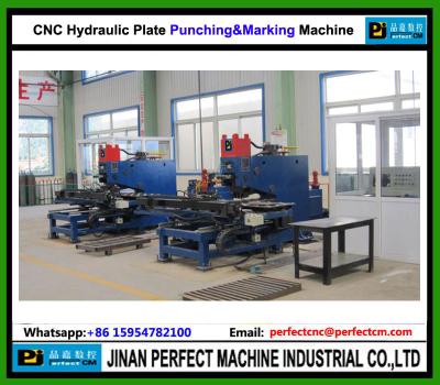 China CNC Hydraulic Plate Punching and Marking Machine used  In Transmission Tower Line China Supplier for sale