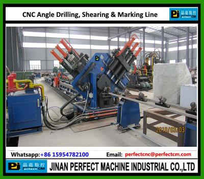 China CNC Angle Line for Drilling and Marking Line used in power transmission tower industry China TOP Supplier for sale