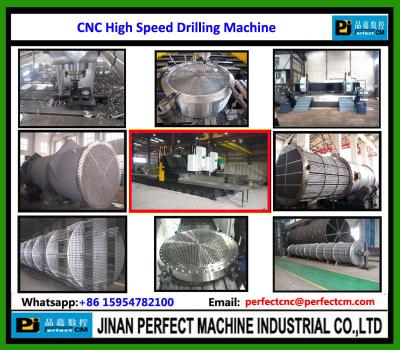 China CNC High Speed Tube Sheet Drilling Machine Heat Exchanger & Pressure Vessel hole drilling machine for sale