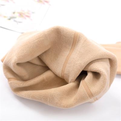 China Winter 350g Antibacterial Women High Waist Antibacterial Gaiters Solid Color Thick Solid Color Casual Warm Gaiters for sale