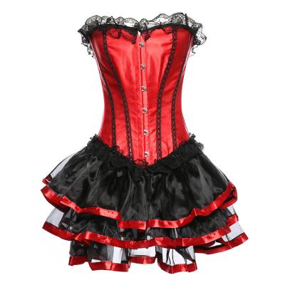 China Breathable Court Corset Belt Waistcoat Vest Body Shaping Dress Evening Dress Corset for sale