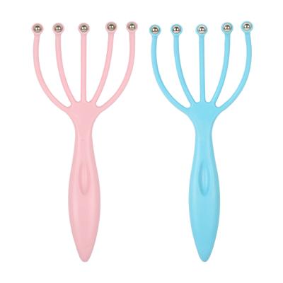 China Plastic Novel Products Home Use Facial Plastic Five Fingers Claw Hair Styling Tools for sale