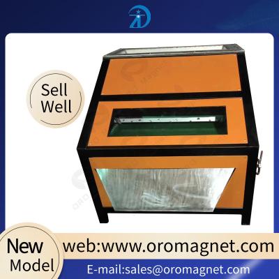 China De professionele Productieriem rolt Machine van de Type de Magnetische Separator voor 0.1*0.1-10*10mm korrel, voedsel plastic kwarts Te koop