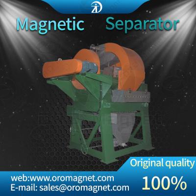 China Moje el separador magnético para la preparación del mineral de hierro, separador magnético pendiente vertical del anillo de la alta en venta