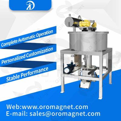 China 3T hoge Prestaties Verticale Elektromagnetische Separator/Droge Trommel Magnetische Separator Te koop