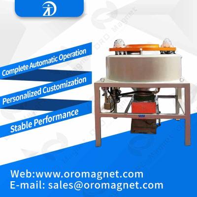 China Kaolin Beneficiation Dry Drum Type Magnetic Separator Machine Low Noise kaolin quartz sand plastic food powder for sale