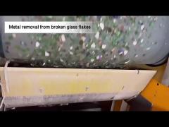 eddy current separator for broken glass flakes