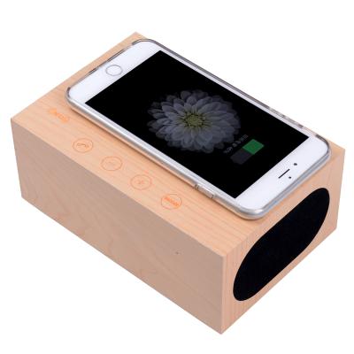 China Home Jumbo Bluetooth Speaker Digital Desk Table Clocks Large Wooden LED Display Alarm Clock for sale