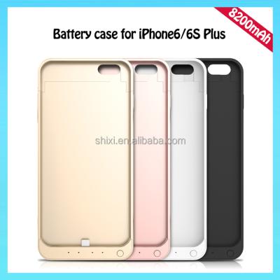 China 2016 Newest 8200mAh Power External Portable Case For iPhone6 ​​8000mAh Battery Case for sale