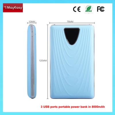 China Hot Selling New Design High Efficiency Aluminum Alloy Trade Assurance OEM Custom Portable Smart Mobile Power Bank for sale