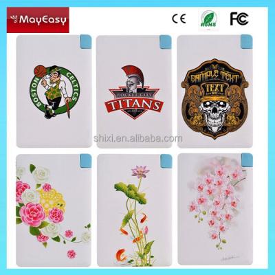 China Fashionable low price universal portable power bank for promotion gift with customize logo 1800-2600mah for sale